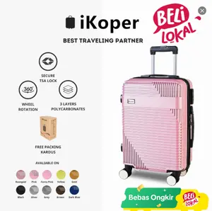 [iKoper] Koper 24 Inch Original Polo Bagasi Size Koper Fiber Koper