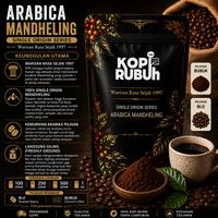 Gambar ARABICA MANDHELING - Kopi Pasar Rubuh - Kopi Hitam Bubuk & Biji - 100% Single Origin North Sumatra - Langsung Giling - Sejak 1997 - Bubuk, 100 Gram dari Kopi Pasar Rubuh KPR Kota Tangerang 1 Tokopedia