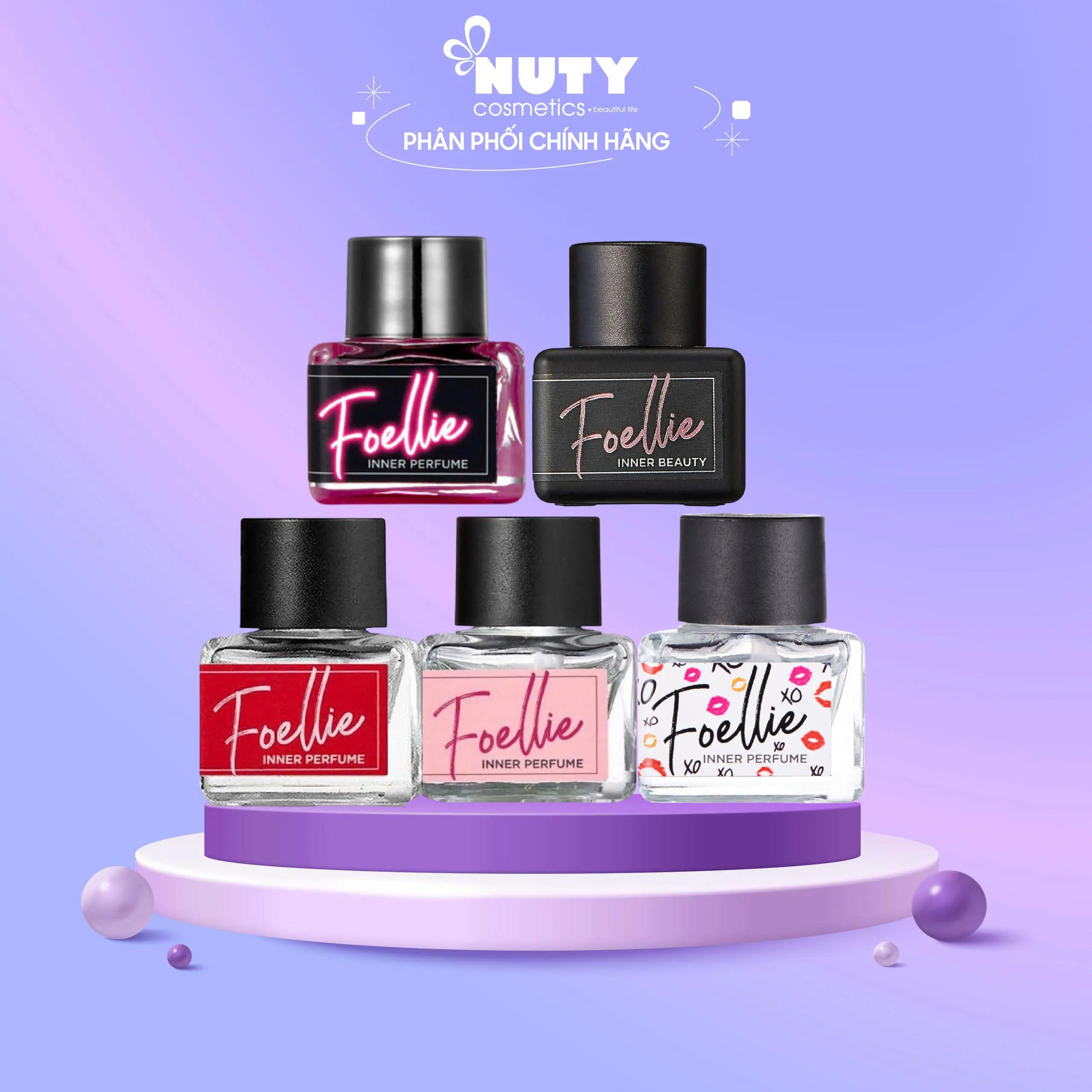 Nước Hoa Foellie Inner Perfume (5ml) Cosmetic Nữ | NUTY cosmetics beautiful life