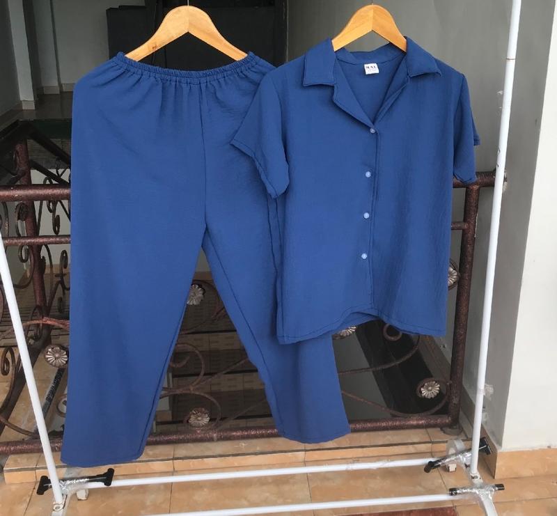 Product Introduction of BAJU SETELAN CRINGKEL AIRFLOW WANITA LD110 I CEKH I BAJU TIDUR SANTAI WANITA BUSUI ONESET Piyama 6