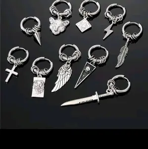 Anting Tusuk Titanium harga satuan Anti Karat Selamanya - Model Earrings