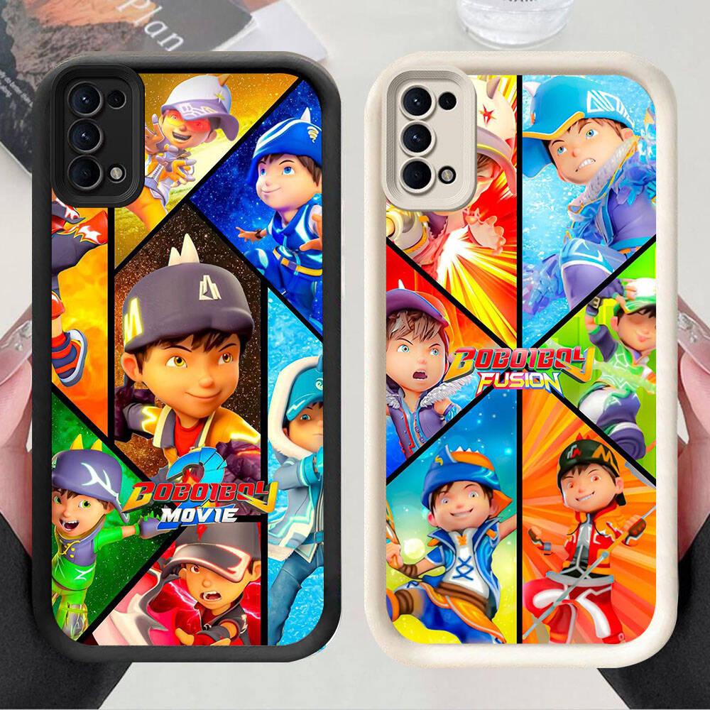 KD-5 Boboiboy Movie Luxury Casing untuk OPPO Reno 13F 8 7 6 5 4