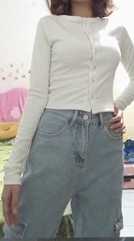 Product Review of VIRGO TOP | Atasan Knit Wanita Korean Top Baju Knit Wanita Lengan Panjang Basic Long Sleeve from H**o g**s 0