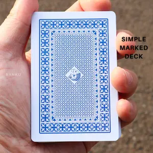Simple Marked Deck -Kartu Tanda - Bridge Size - Rynku Shop