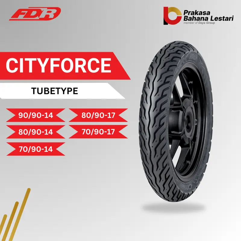 FDR TT CITYFORCE Ring 14 | Ring 17 Ban Motor Tubetype / Non Tubeless 0