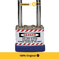 Gambar Krisbow Gembok Laminated Long Shackle Padlock Aman Kunci Pengaman Lock Manual Pengunci Portable dari Krisbow Official ID Kab. Bekasi 2 Tokopedia