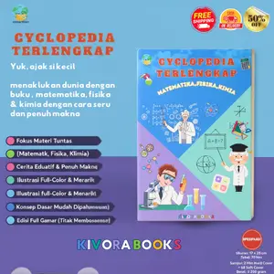 Kivora Book - Cyclopedia Terlengkap ? - Ensiklopedia Terlengkap - Ensiklopedia lengkap- buku eksperimen anak- Bantu buah hati kita menjadi pribadi yang baik dan peduli sesama-bisa cod-buku anak-buku full warna-buku balita-buku anak sd