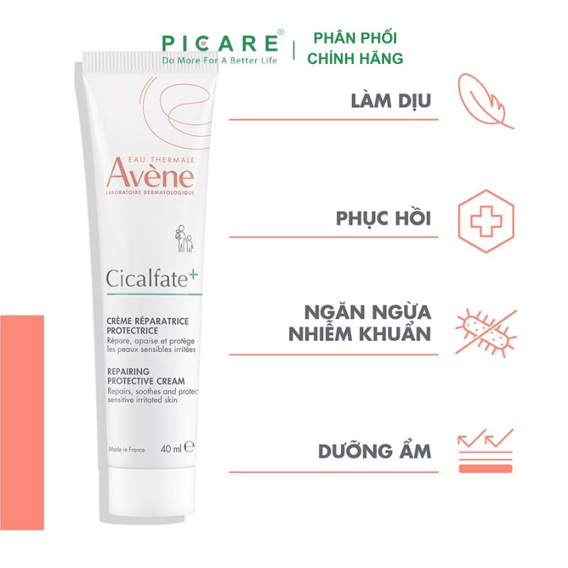  Kem Phục Hồi Da Lành Sẹo Chống Nhiễm Khuẩn Avene Cicalfate Cream 40ml Làm Đẹp Da Nữ Skincare Dưỡng Ẩm Da Chăm Sóc Da Women 