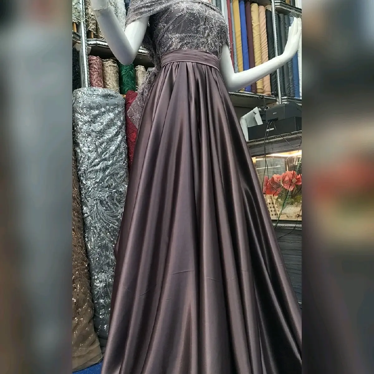 kain polosan caprony silk premium