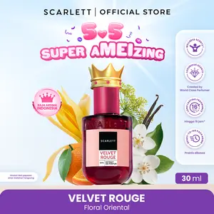 SCARLETT Velvet Rouge (BEST SELLER!) - Extrait De Parfum 30ml - Unisex - Parfum - Wangi Mewah