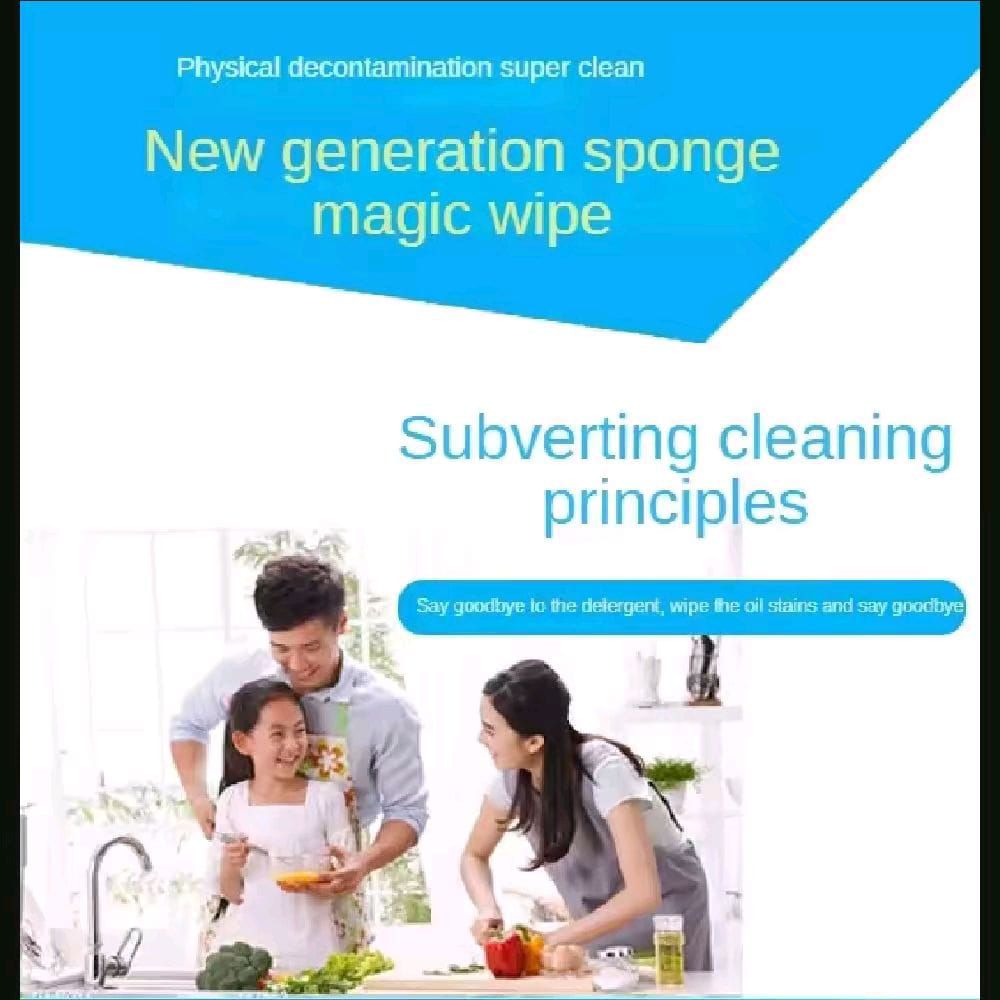 3PCS KF SPONS BUSA NATURAL PEMBERSIH  MULTIFUNGSI KAIN DEKONTAMINASI | SPONS CUCI PIRING PANCI 7