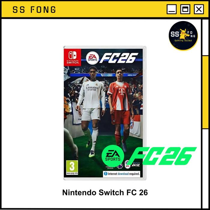 Gambar PS5 / PS4 / Switch 2 / Switch EA Sports FC 26 / FC26 / FIFA 26 - NS FC 26 dari SS FONG GAMESTORE Kota Administrasi Jakarta Utara 2 Tokopedia