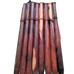 Pegangan Tombak Lendean Galih Asem Asli Panjang 50cm dengan Lobang 8mm dan 12cm