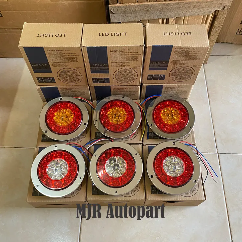 LED Stoplamp Truk RING (Lampu Rem) 12V/24V Cahaya Terang 1