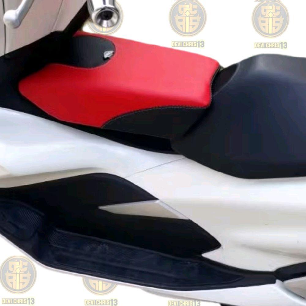 kursi boncengan anak honda pcx bahan mbtech - hitam