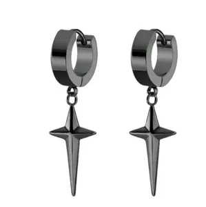 Anting Titanium Model Bintang Aeronshki Anti Karat dan Luntur untuk Pria dan Wanita Earrings Tahan Lama - Anting Jepit