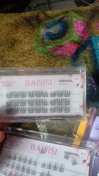 Product Review of BAISISI Bulu Mata Palsu Individual Lashes A11 Super Natural Segmentasi | Eyelash Extension | Douyin Lashes | Eye Make Up from N**a 3