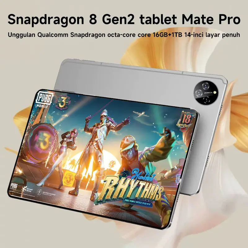 2025 Han.Z MatePad 5G Tablet H13 11 inci baru[16GB+1TB] Pengalaman profesional seperti PC Tampilan layar penuh warna asli OLED 120Hz | ultra-tipis | ultra- portabel Wifi 7