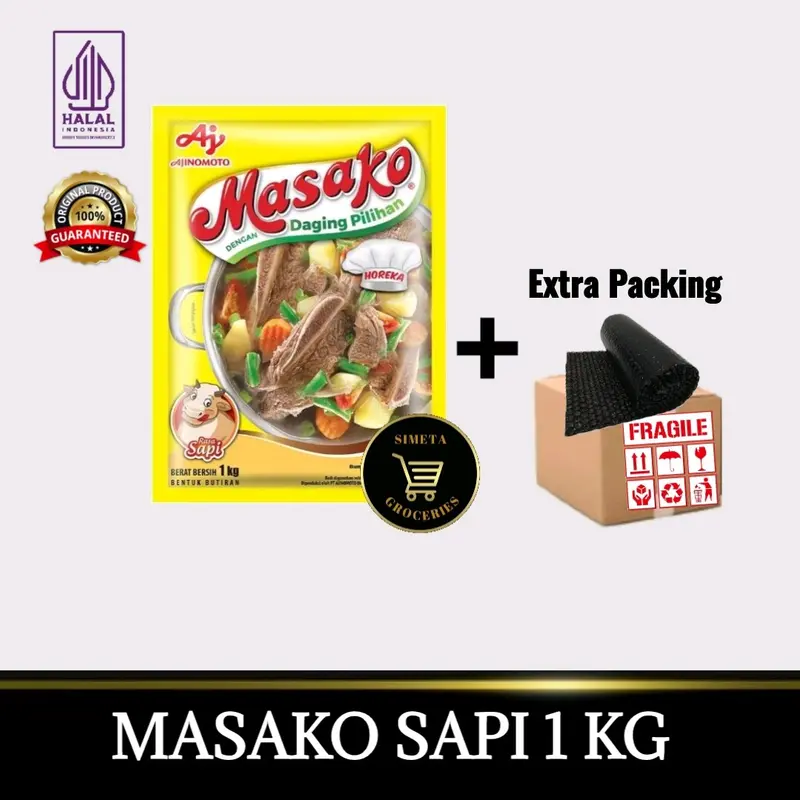 Masako Sapi 1kg Penyedap Rasa 0