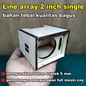 box speaker line array 2 inch single