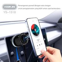 Gambar YESPLUS Holder Handphone  Magnet Vacuum Suction Rotasi 360°  YS-1518 Dudukan HP Daya Cengkram Kuat Tempel Mobil Meja Dinding dari YESPLUS MALL Kota Administrasi Jakarta Barat 5 Tokopedia