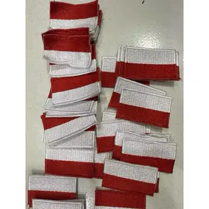 badge osis SD, SMP, SMA, MERAH PUTIH, TUT WURI HANDAYANI, JAWA BARAT