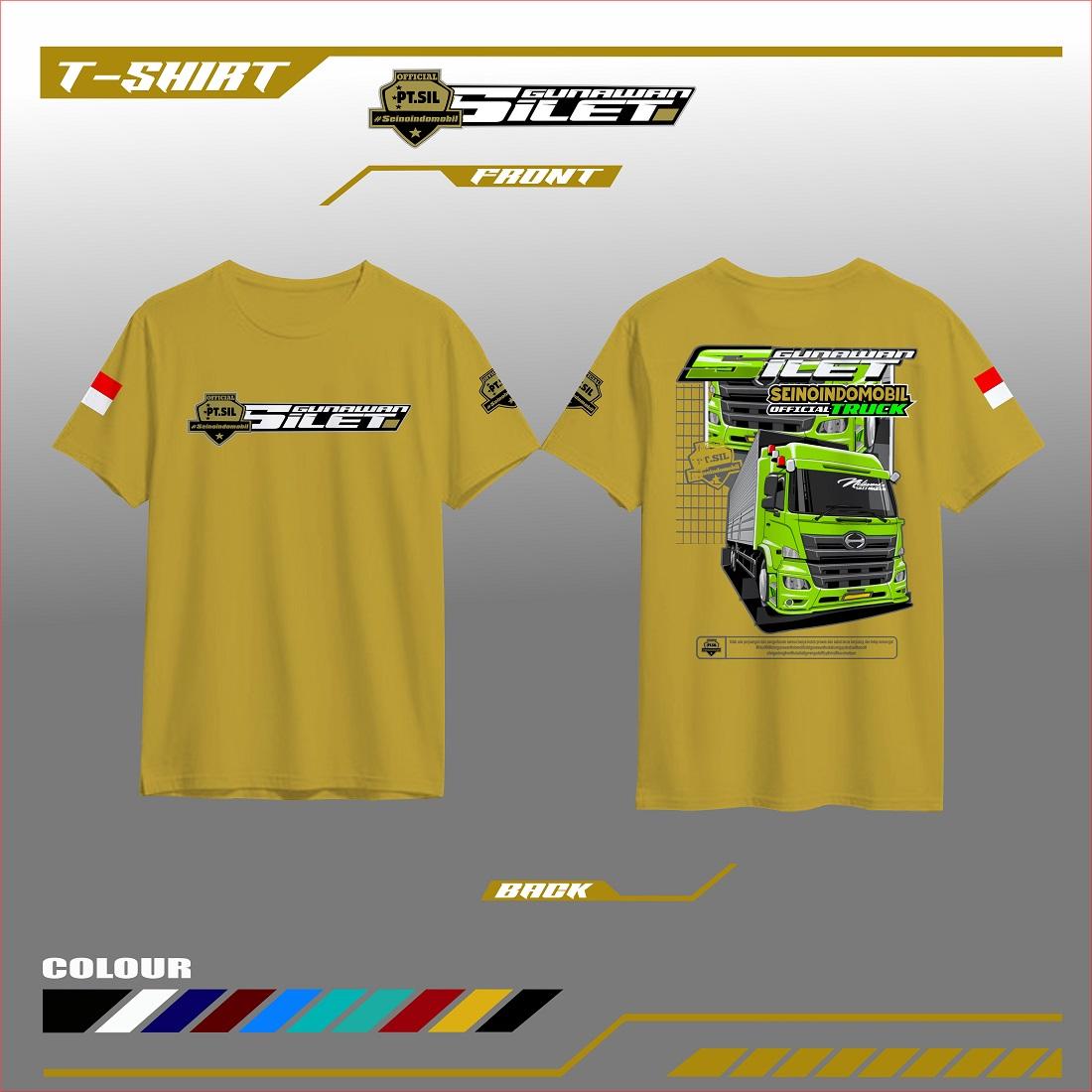 KAOS SILET GUNAWAN SEINOINDOMOBIL / BAJU DISTRO SILET GUNAWAN SEINOINDOMOBIL