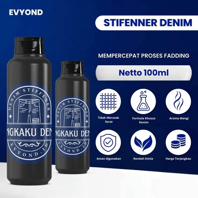 Evyond Denim Stiffener Pengkaku Pengeras Celana Denim 100ml