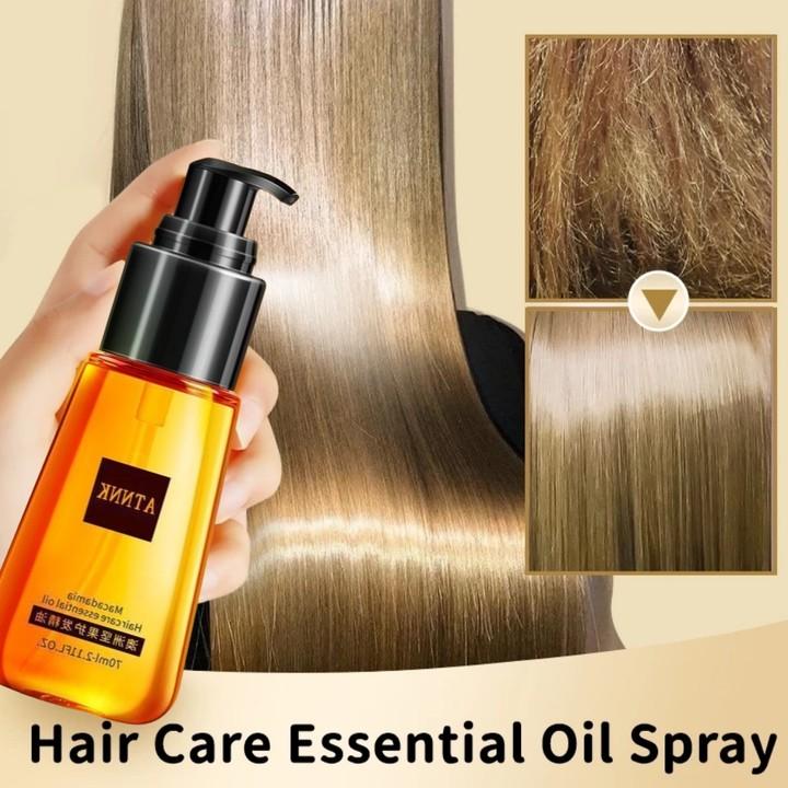 Hair Serum - COD Hair Repair Serum Care Smoothing Hair Vitamin Rambut Rontok Essential Oil Vitamin Oil ORI 70ml Pelembab perbaik Rambut Kering & Kusut