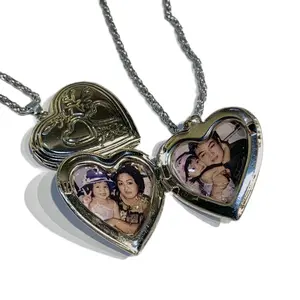 Kalung custom Foto Love Aesthetic Model Terbaru