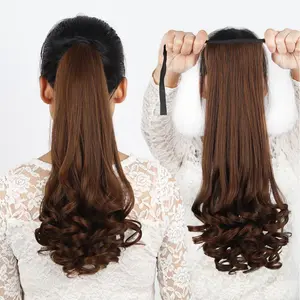Victoria House - Hairclip Ponytail Kuncir Model Curly Wig Rambut Wanita Keriting Style Korea Panjang 30cm / 38cm / 48cm / 58cm