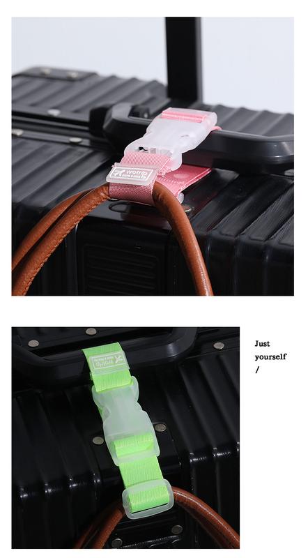 Product Introduction of New AdjustableTravel  Anti-loss Luggage Strap Straps Suitcase Bag Straps Belt  Portable Clip Buckle Strap  Travel Accessories 10