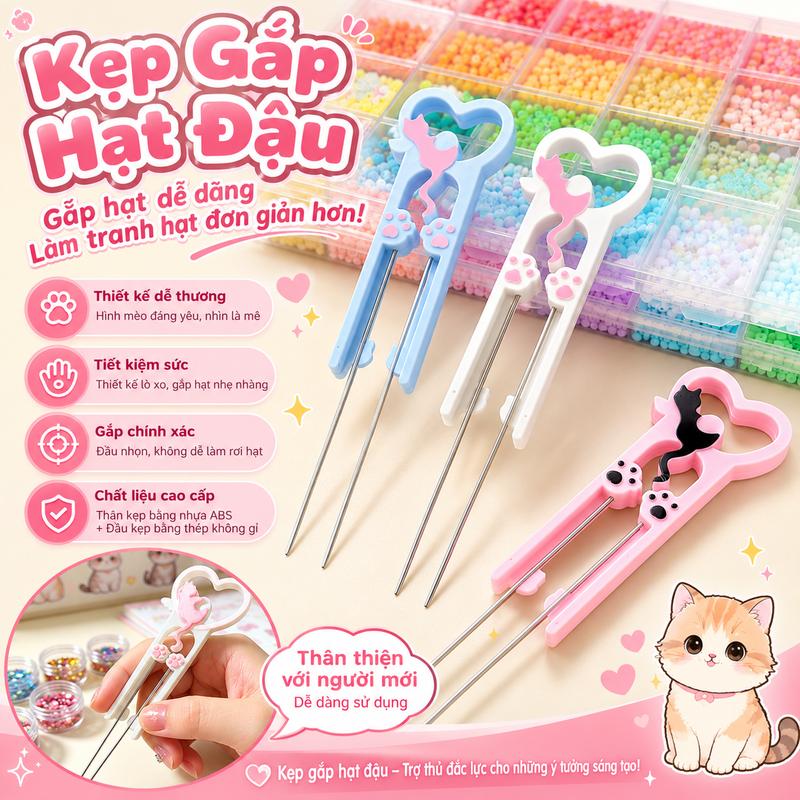 Perler Beads Bút Diy Diy Bean Đậu đặc biệt Bean Pen Cây kim đậu Công cụ hỗ trợ