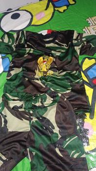 Product Review of Setelan kaos anak tangan pendek loreng malvinaz || Satu setel kaos dan celana loreng army bahan dryfit kids unisex Bordir Fashion from M**R 0