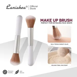 LANIAKEA Kuas Makeup Bulu Super Halus & Lembut - Brush Bedak & Blush On Beauty Tools Detailing Make Up Wajah