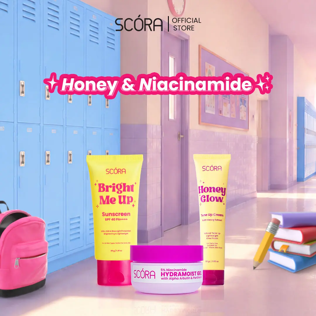 SCORA Sheer Glow Tone Up Cream 30 Gr Tone Up Viral Mencerahkan Secara ...
