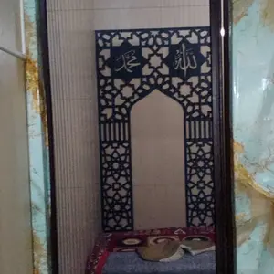 Pintu kawat geser sliding Anti nyamuk Pintu geser Bernapas dengan lubang Anti Tikus lipat Tidak perlu pengeboran Mudah dipasang Pintu Lipat PVC Folding Door Tirai Magnet