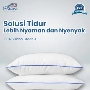 PAKET BUNDLING 2 BANTAL HOTEL MEDIUM UKURAN 45 X 65