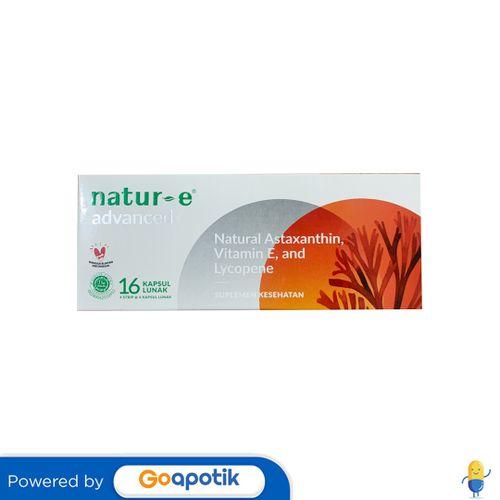 Gambar NATUR-E ADVANCED BOX 16 SOFT KAPSUL dari Apotek Sumber Rejeki By GoA Kota Administrasi Jakarta Utara Tokopedia