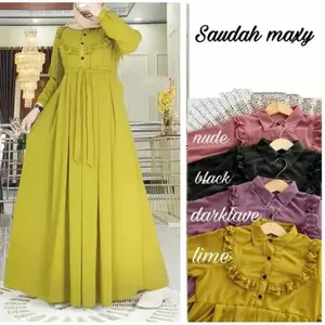 12 BISA COD PROIMO 4.4 ( 1 PCS ) Gamis Mola Motif Kancing Depan Bussui Pollycotton Premium Terbaru Jumbo LD 100-120cm Adem Tebal Nyaman