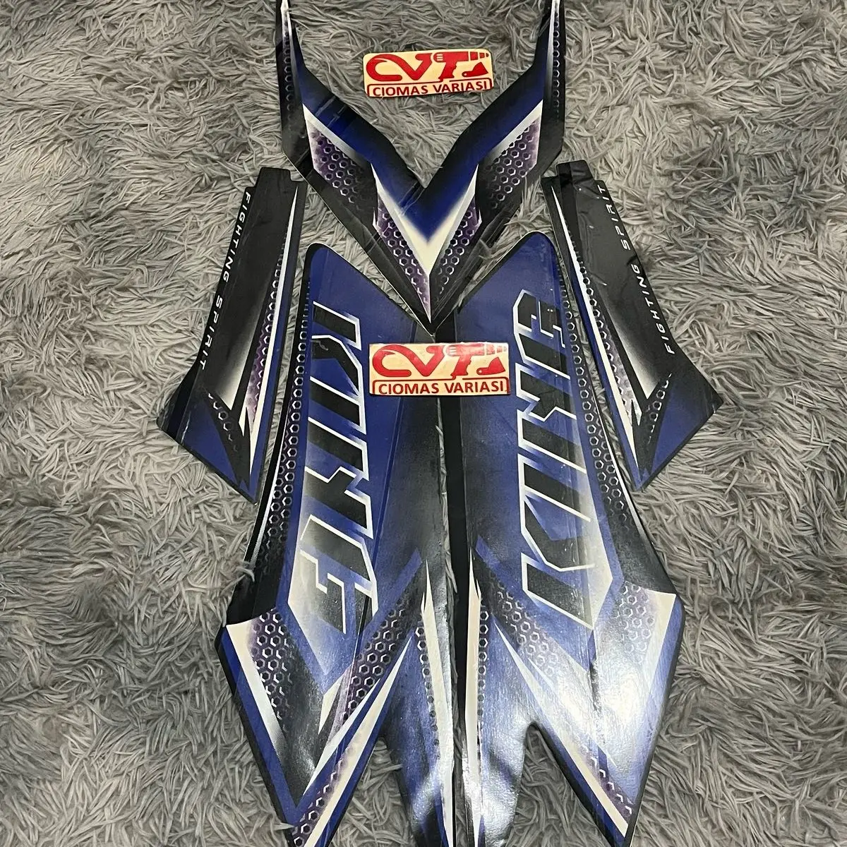 Stiker striping body motor rx King new 2007 Motorcycle