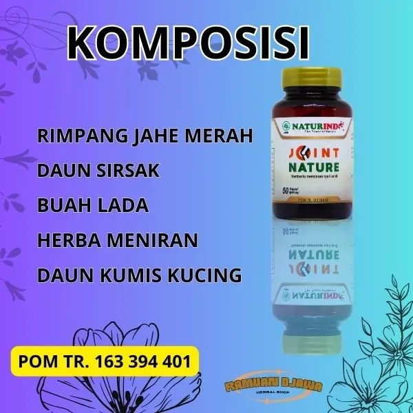 Herbal Pengapuran Tulang Nyeri sendi OSTEOPOROSIS JOIN NATURE NATURINDO 6