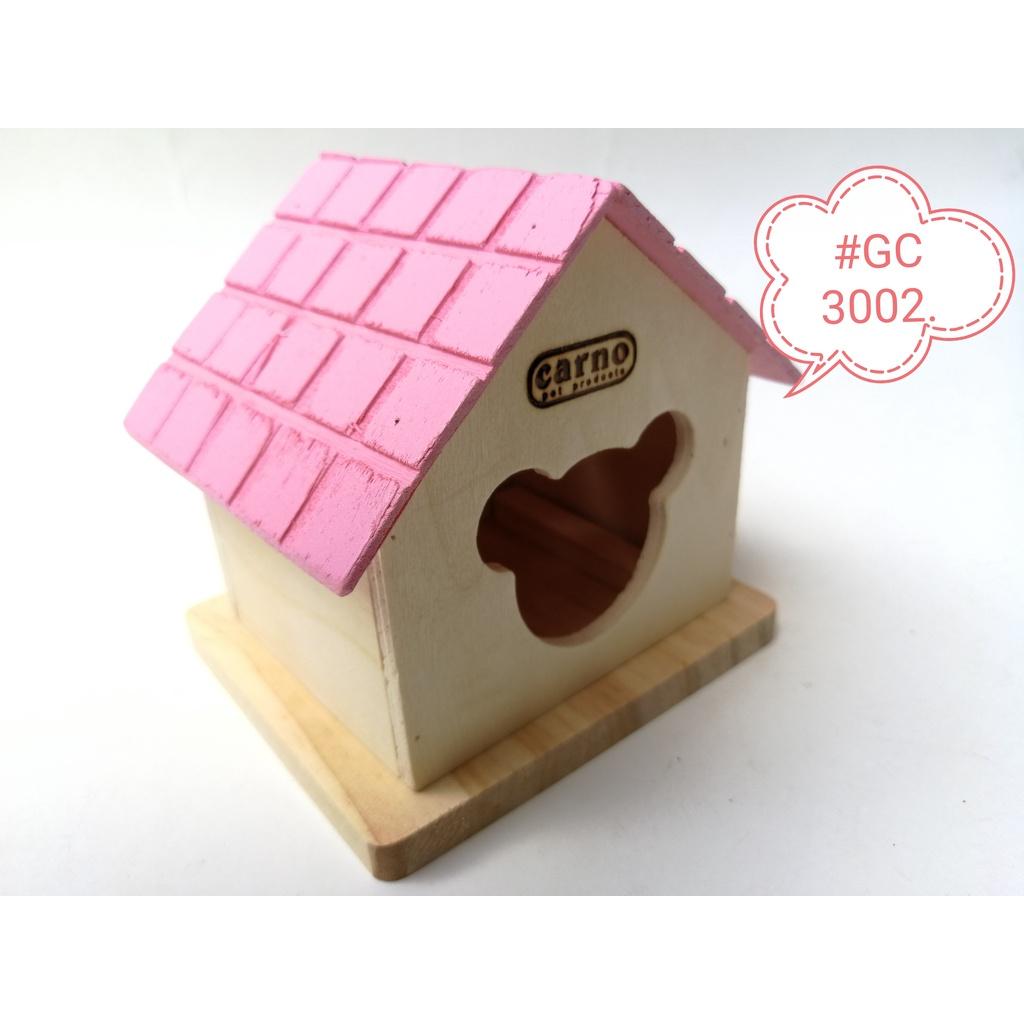 Hamster House Hideout GC-3002 Wooden Fun Toy Furniture [Random Color]