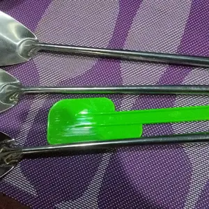 ISI 3 PCS SODET SPATULA STAINLIST / SUTIL JAWA BONUS SOLED KUE / SAMBAL Kitchenware alat masak Kayu