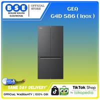 Gambar Kulkas 4 Pintu GEA G4D 586 Inox Silver Kulkas Side By Side 586L | G4d dari Bogor Solusi Elektronik Kab. Bogor 1 Tokopedia