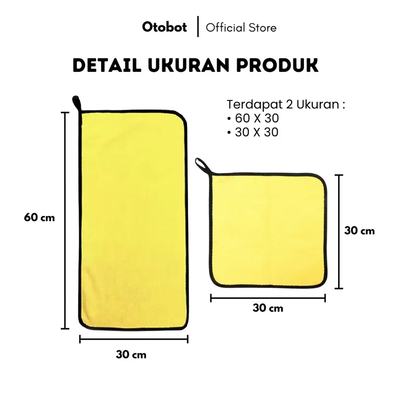 Kain Lap Bahan Microfiber Lembut Tebal Premium Anti Lecet Daya Serap Tinggi Lebih Cepat Kering 2
