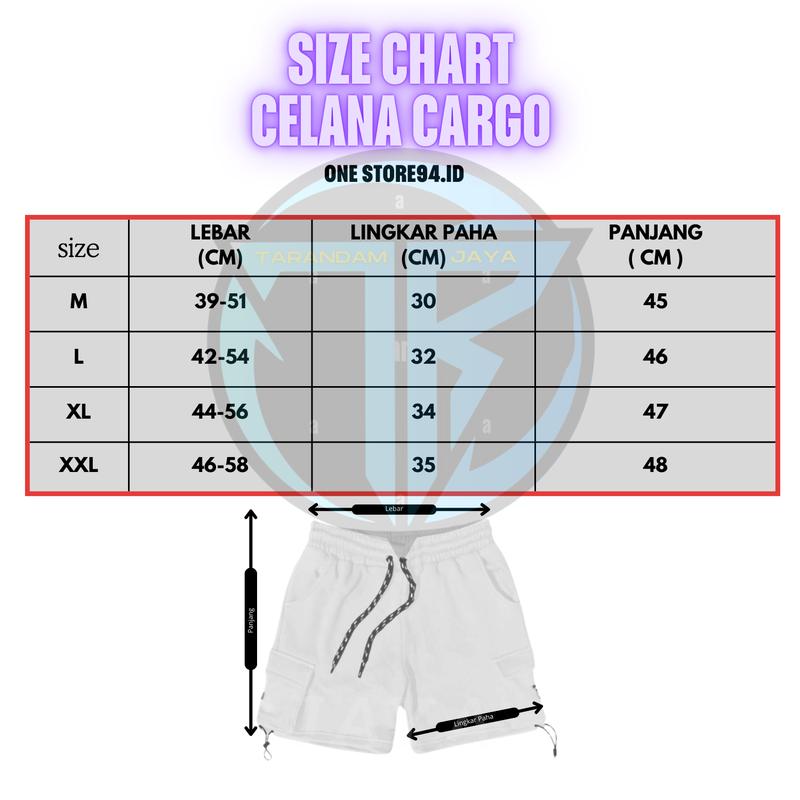 Product Introduction of Celana Cargo pendek Pria Wanita Terbaru Warna Mint Motif A Kekinian Bahan Katun Fleece Adem Dan Lembut- Shorts Pants Cowok Cewek Cocok Untuk Santai Model Kantong Samping Tali Serut Di Paha Size M-L-XL-XXL 0
