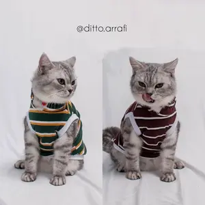 Baju Kucing Kaos Kucing Pakaian Hewan Kucing/Anjing