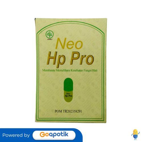 Gambar NEO HP PRO BOX 120 KAPSUL dari Apotek Najeeb By GoApotik Kota Bekasi Tokopedia