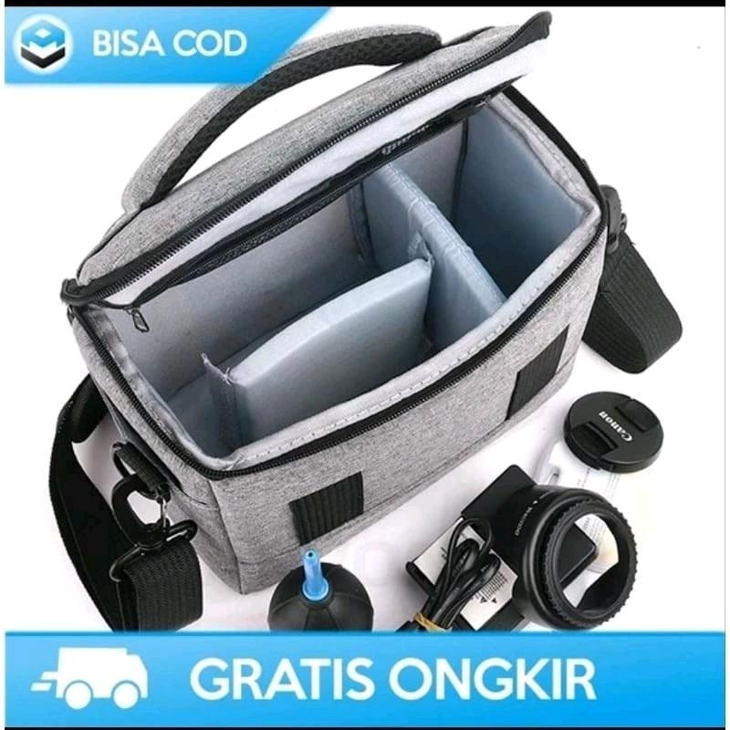 Tas Selempang Camera Bahan Dinir / Selempang Pria wanita Camera 1